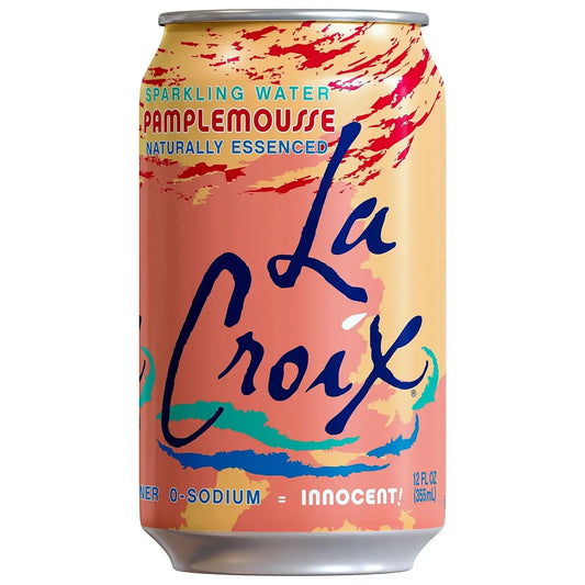 La Croix, Water Sparkling Pamplemo, 12 Fl Oz, 24 Pack